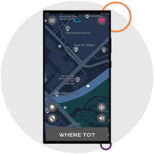 This is the main screen 'home' where can access your account's main menu.