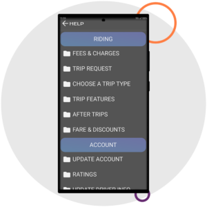 This is the help views, where you can find entire foundation of the human app platform system, including help support 24/7.
